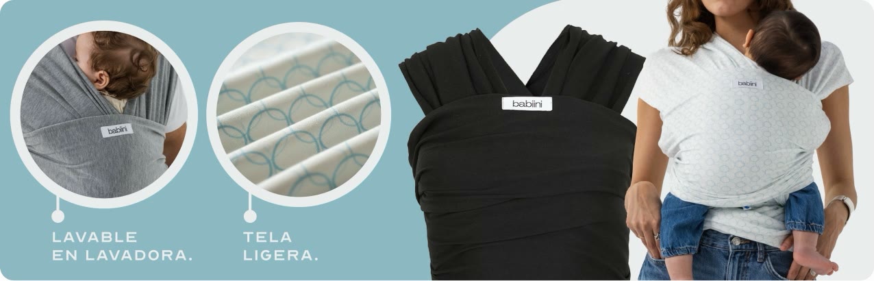The Original Wrap, lavable en lavadora y de tela ligera